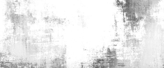 Vector retro surface texture in black and white vintage distress background.