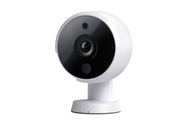 Indoor Security Device Isolated On Transparent Background