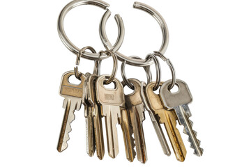Decorative Key Hanger Presentation Transparent On White Background
