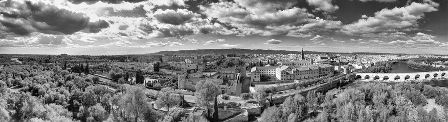 Aerial view of Cordoba, Andalusia. Southern Spain