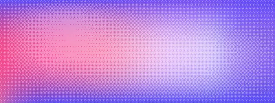 Soft pink and purple pixel pattern background with abstract texture. Bitmap art design resembling a game screen, featuring a smooth gradient effect for a calming, digital atmosphere.