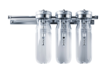 Water Filtration System Isolated On Transparent Background