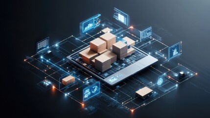 Modern logistics system