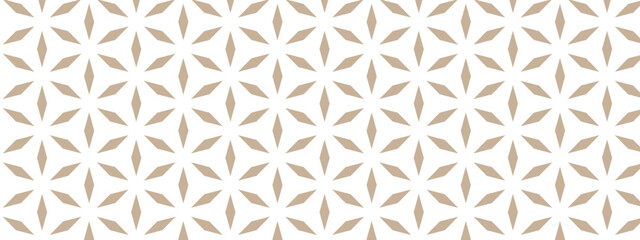 Fototapeta premium Geometric star seamless pattern. Monochrome abstract star vector. Seamless pattern stars. Elegant background with star. 