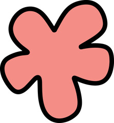 Spring Flower Icon – Vector of Seasonal Blossoms in a Cute Minimal Style