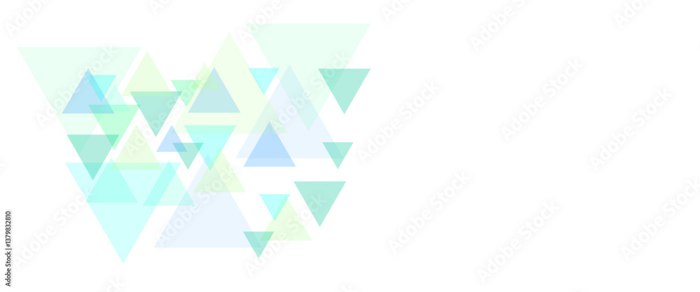 Poster Abstract colorful triangle modern template for business or technology presentation, Abstract colorful triangle background.