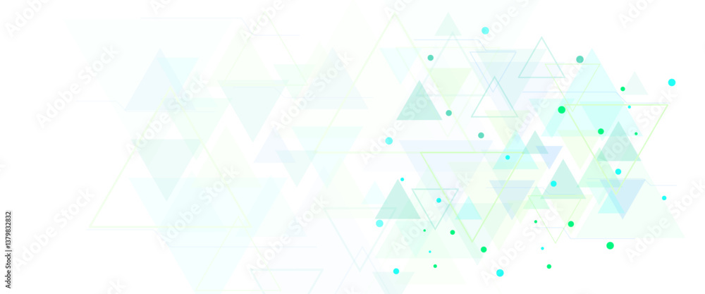 Aufkleber abstract colorful triangle geometric background