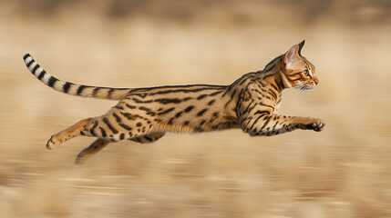 Fototapeta premium Gold Dust Hunter – Cinematic 4K Wild Grace