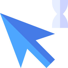 pointer Illustration on a white background.