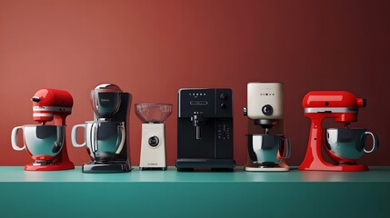Neon Tech Gadgets Collection with Futuristic Style