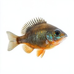 Colorful Freshwater Fish with Vibrant Scales and Unique Features