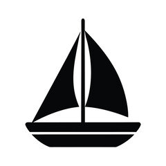 ship on white background