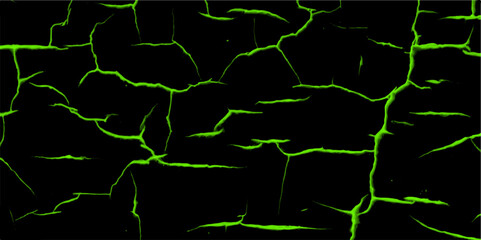 A black and colorful  vintage. Grunge texture of cracks on asphalt. Monochrome background of uneven cracks on the ground. Texture soil dry crack background pattern of drought lack of water of nature c