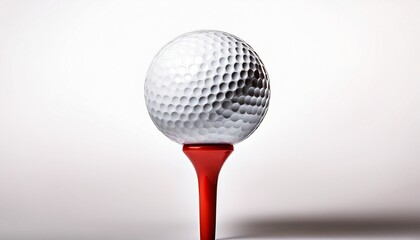 golf ball on tee