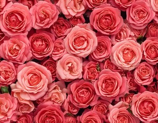 Obraz premium Valentines day concept background. Roses, gifts, romantic decorations. Place for text.