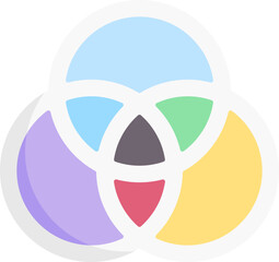cmyk Illustration on a white background
