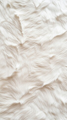 Luxurious soft white fur texture, ideal for cozy and plush phone wallpaper.


