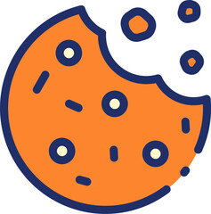 cookie Illustration on a white background