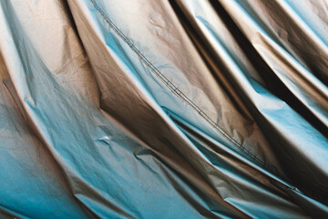 Texture of waterproof car cover material as design pattern