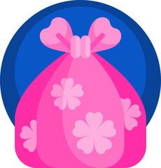 furoshiki Illustration on a white background