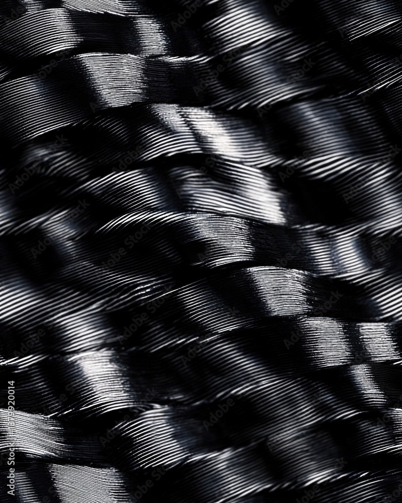 Poster dynamic black and white pattern offering a unique visual experience with contrasting elements