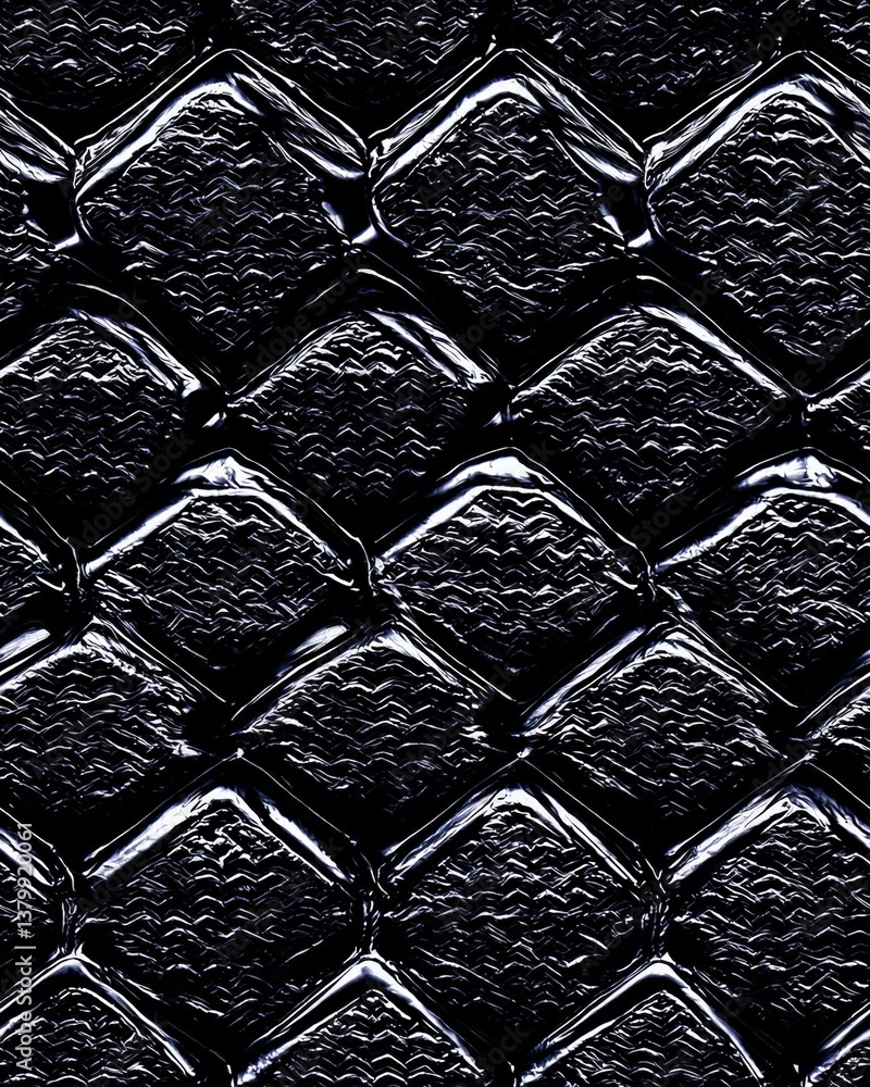 Poster classic black diamond pattern with clean lines and geometric design for stylish background use