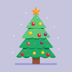 christmas tree vector