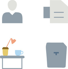 business icons set