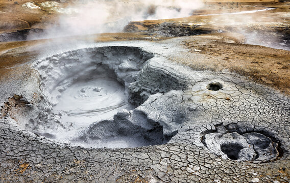 Námaskarð, hot springs. Iceland