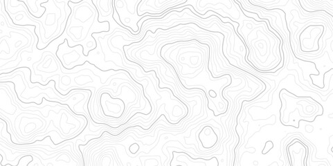 Topographic map background geographic line map with elevation assignments.Abstract Topographic Contour Line Pattern in Black and White,

