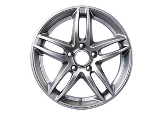 Rim of a wheel isolated on white background