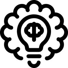 vector illustration of a brain