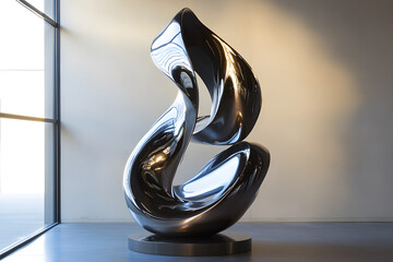Dynamic Synthesis: A Symphony in Contemporary Sculptural Form