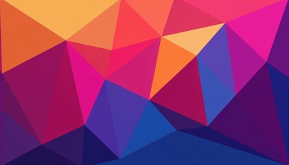 Geometric shapes forming a continuous, vibrant backdrop , shape, textures, tile