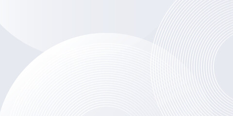 Abstract lines grey background with dynamic circle lines background