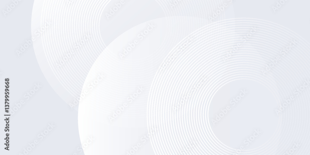 Poster abstract lines grey background with dynamic circle lines background abstract