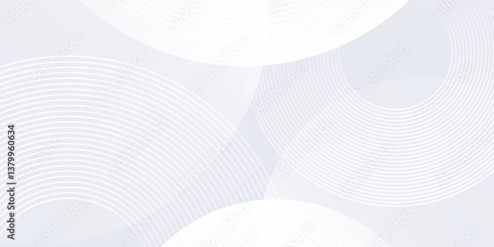 Poster abstract lines grey background with dynamic circle lines background abstract simple design