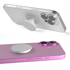 Popsockets on a smartphone, product showcase