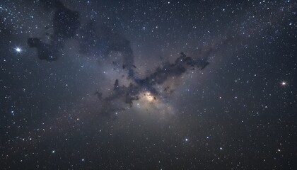 Obraz premium The Magnificent Center of the Milky Way Galaxy: A Cosmic Wonder