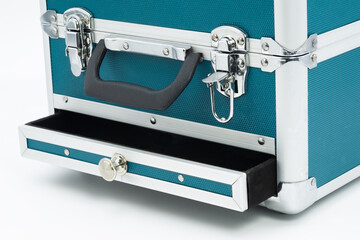 Rugged tool case designed for durability and organization for craftsmen and enthusiasts