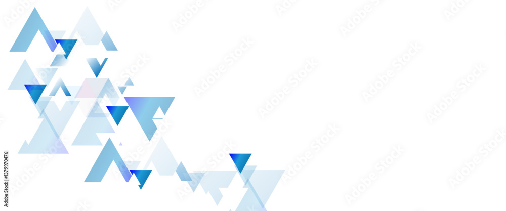 Aufkleber abstract blue triangle modern template for business or technology presentation, abstract blue triang
