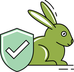 save animals Illustration on a white background