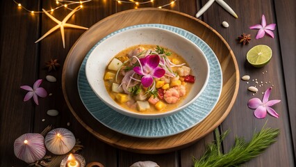 Tender Beef Stew with Hearty Vegetables and Fragrant Herbs 