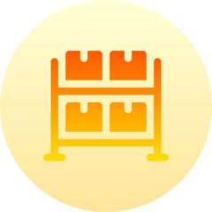 shelf Illustration on a white background