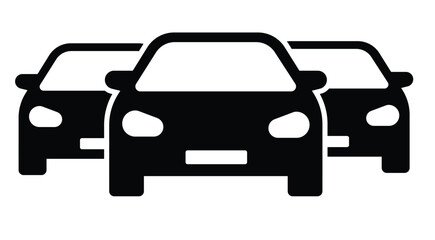 Cars icon Transport symbol. Vector illustration