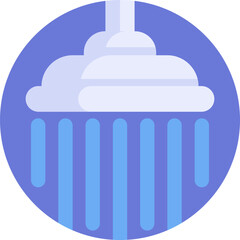 shower (2) Illustration on a white background