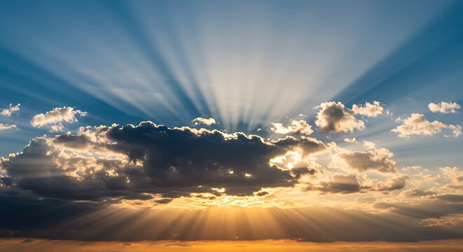 Golden Hour Breakthrough AI Generated