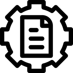 content management Illustration on a white background