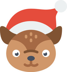 deer Illustration on a white background