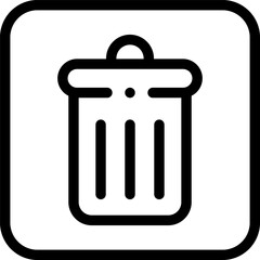 delete Illustration on a white background